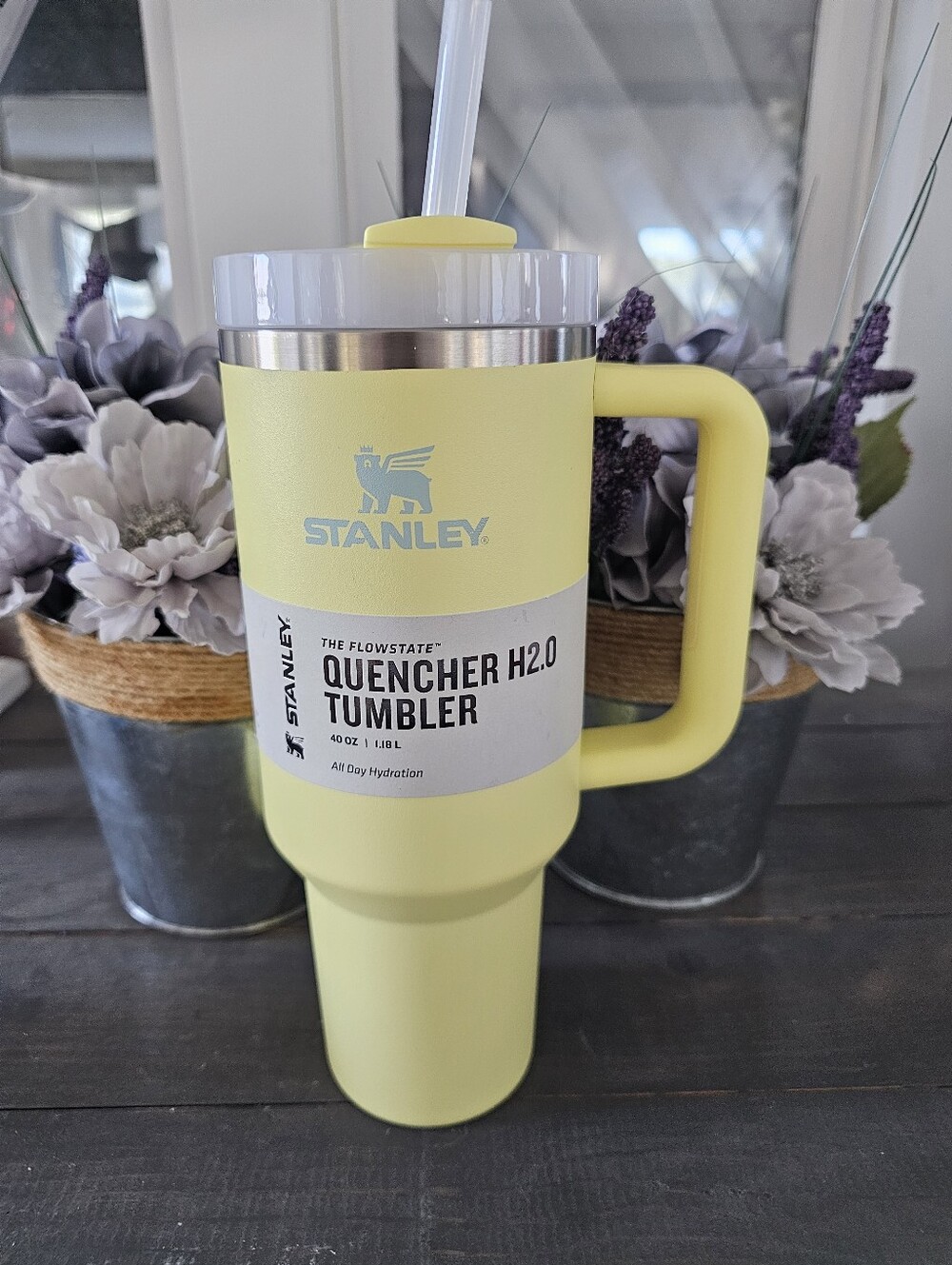 Stanley Quencher H2.0 Tumbler 40oz - Pomelo Yellow